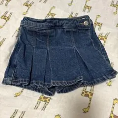 GAP デニム プリーツスカート 3yearsのサムネイル
