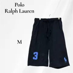 ☆Polo Ralph Lauren ハーフパンツ ブラック M ウエストゴム