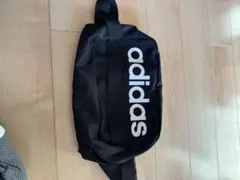adidasブラック ウエストポーチ