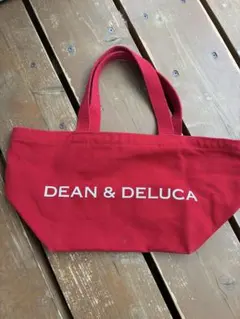DEAN & DELUCA トートバッグ レッドのサムネイル