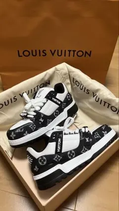 【正規品】LOUIS VUITTON LVトレイナー マキシライン スニーカ