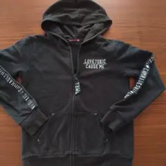 lovetoxic パーカー M 150 ブラック