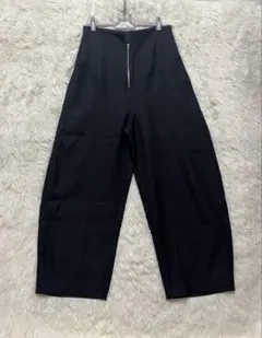 新品SHEIN Dazy ハイウエスト ジッパースラックス　BLACK Mサイズ