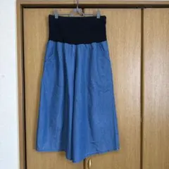 デニム風マタニティパンツMサイズ