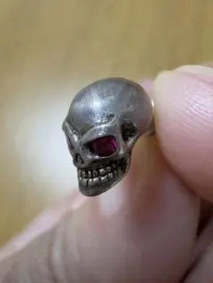 シルバー925 スカルピアス　ジュエリー　値段交渉あり