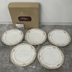 未使用 ノリタケ CHARLOTTE ボーンチャイナ 5枚セット サラダ皿