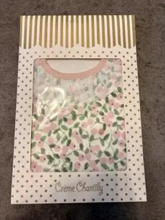 Crème Chantilly 花柄スタイ ピンク