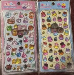 プチドロップステッカー　ほっぺちゃん　2種類