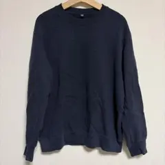 UNIQLO ネイビー トレーナー Lサイズ