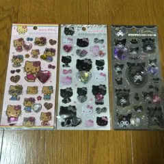 サンリオ キラキララインストーンシール キティ クロミ