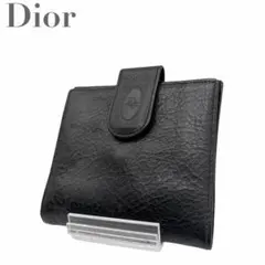 Dior クリスチャンディオール 8.437 二つ折り財布 ブラックのサムネイル