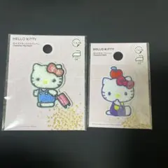 サンリオワッペン　ハローキティ 2個セット　キャンドゥ