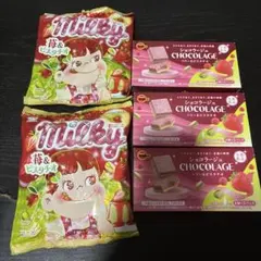 不二家 ミルキー 苺＆ピスタチオ とショコラージュ セットのサムネイル