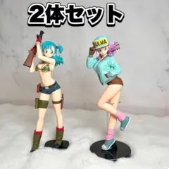 ドラゴンボール　GLITTER&GLAMOROUS　ブルマ　 18号　フィギュア ドラゴンボール glitter&glamorous ブルマ 18号 フィギュア - メルカリ