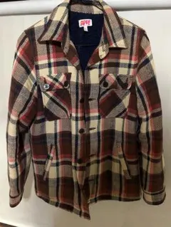 新品未使用‼️ ラブジェネジャケット　黒チェック CPOジャケット　ラスト一点❗️ 2025年最新】ape ラブジェネ チェック cpoの人気アイテム - メルカリ