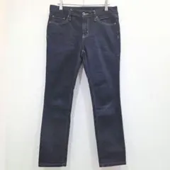 ジーユー　GU　デニムパンツ　スキニー　サイズ67　ジーパン　ダークブルー