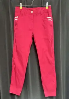 【美品】マリクレール ゴルフ レディース パンツ Mサイズ ピンク