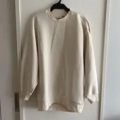 상태좋음 UNIQLO ドライスウェットクルーシャツ ラグラン袖 コクーンシルエット