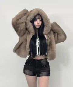 ショート ファーコート