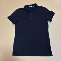 UNIQLO 黒 Lサイズ 半袖ポロシャツ