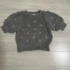 earth トップス　グレー