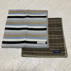 Givenchy & Valentino Rudy ハンカチ2枚セット