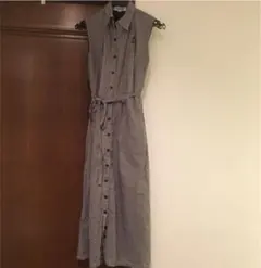 ベトナム theutheu ギンガムチェック ノースリーブワンピース