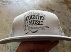 激レアプリントUSAデッドストック企業系トラッカーキャップ