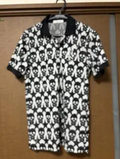 MARK & LONA スカルパターン ポロシャツ