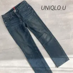 美品❣️ UNIQLO U ユニクロユー ストレートデニム 24インチ s