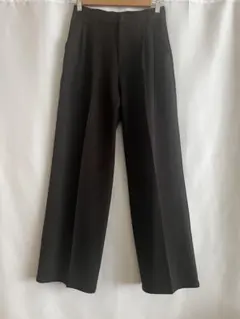 黒 ワイドスラックス