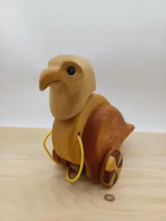 工房 Little Wood 職人手作り 木製 知育玩具 ぞうの車 - メルカリ