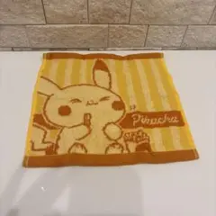 ポケピース 1番くじ ピカチュウ ミニタオル 新学期準備