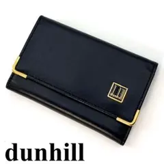 未使用品✨dunhill ダンヒル キーケース レザー ブラック ゴールド金具のサムネイル