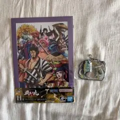 ワンピース一番くじ H賞 アート ディスプレイ プレート バッグ百獣海賊団セット