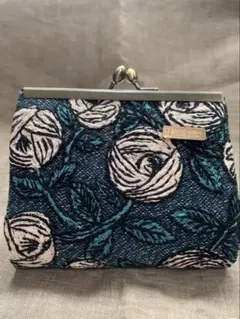 ミナペルホネン rosy 長財布 ハンドメイド ブルー - メルカリ
