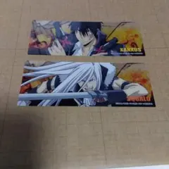 家庭教師ヒットマンREBORN!　クリアカード　ザンザス　スクアーロ