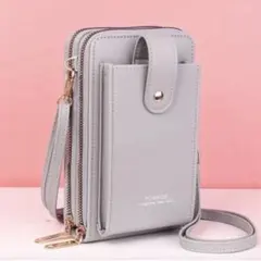 FONMOR レターグラフィック スナップボタン お財布 軽量 モバイルケース