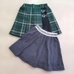 ピンクラテ しまむら インパン付きスカート ２点セット 150cm