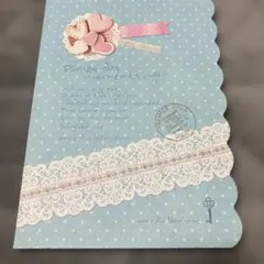 ノート レースデザイン　未使用