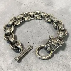 gabor bulldog bracelet silver 925 148g - メルカリ