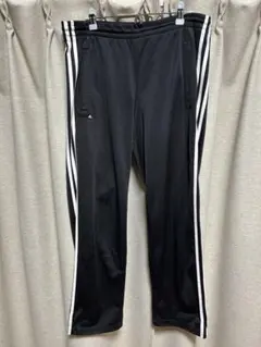 adidas アディダス トラックパンツ ブラック 3ライン ジャージ