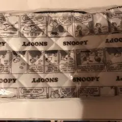 スヌーピーリバーシブルトートバッグ白＆黒