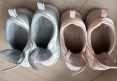 VANS ピンクと水色のスニーカー　20cm ２足セット
