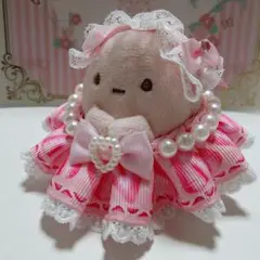 ♡新作♡いちごのロリかわドレス♥ ハンドメイド　すみっコ　着せ替え