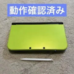 【動作確認済】new3dsll ライムブラック