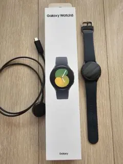 Galaxy Watch5 ブラック 本体 充電ケーブル付き
