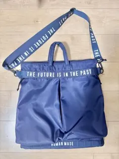 HUMAN MADE ヘルメットバッグ トートバッグ バックパック ネイビーのサムネイル