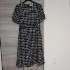 【お値下げ中】セルフォード　ツイード　ワンピース　サイズ38