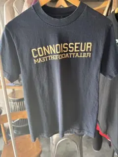 CONNOISSEUR ロゴTシャツ 黒 [サイズ不明]